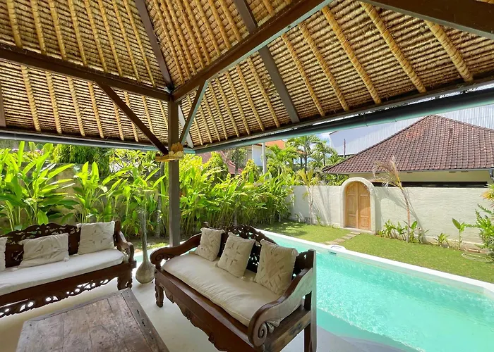Serene Tropical Oasis 2br Private Pool Canggu's Heart Canggu